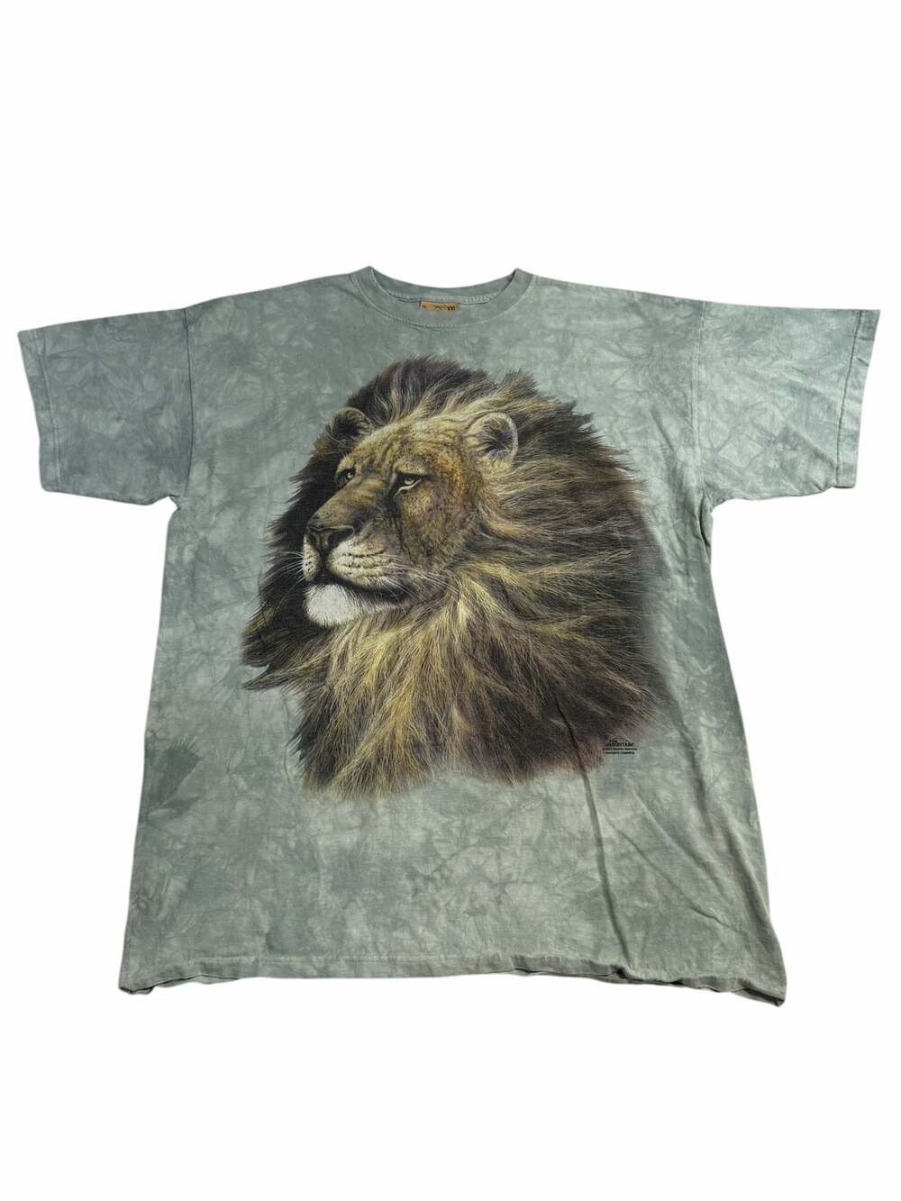 The Mountain Lion T Shirt XXL Tie Dye 2003 James Ryman Wildlife Graphic Tee